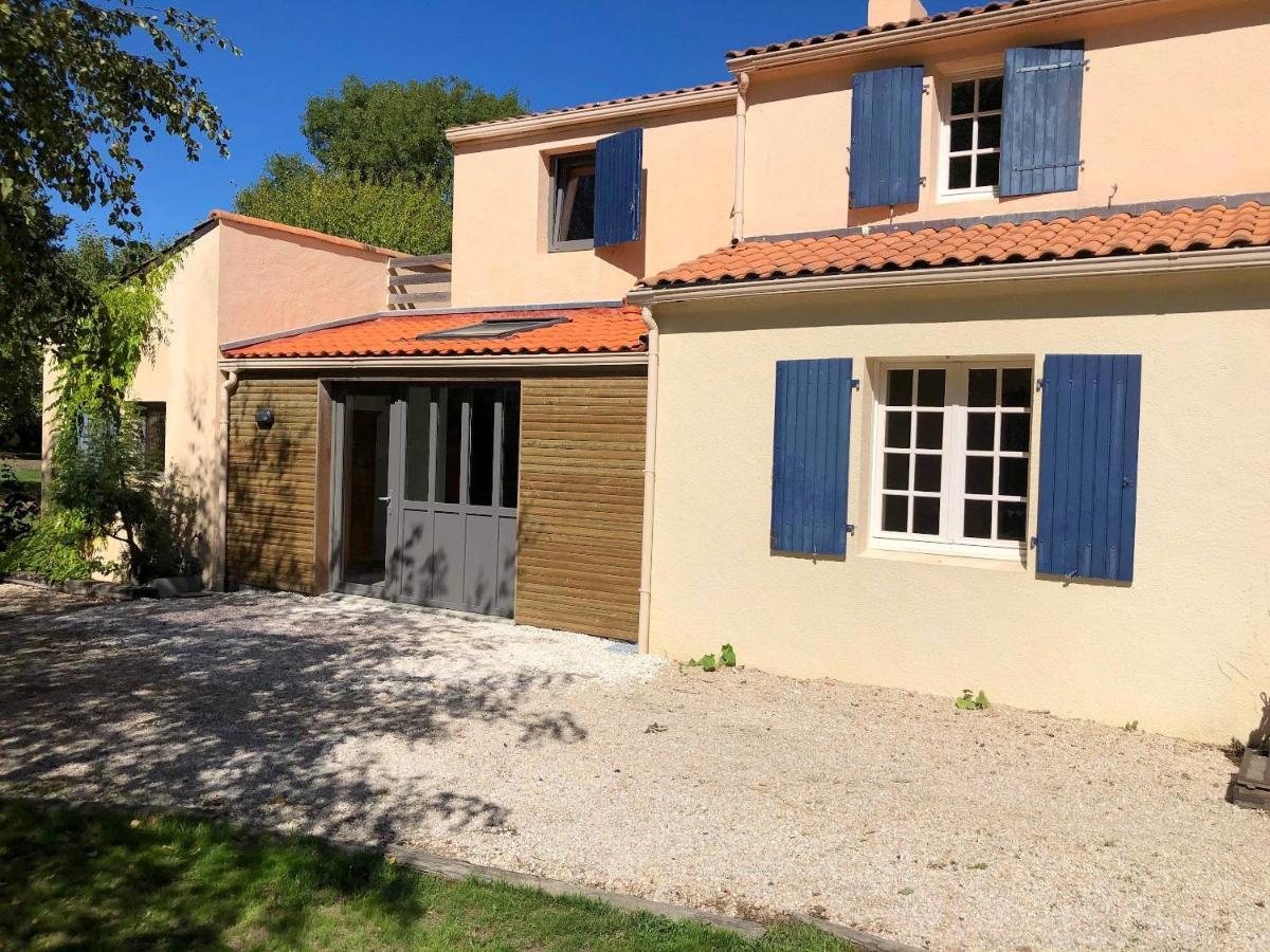 Maison Charmante Avec Piscine Privee A Saint-Georges-De-Pointindouxc Exterior foto